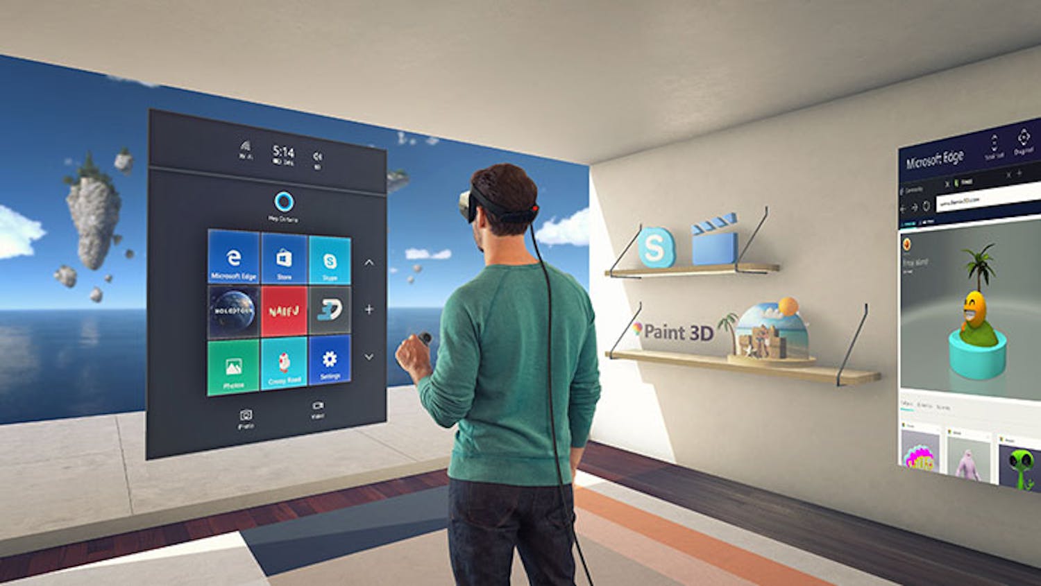 Mixed reality i Microsoft Windows 10 creators update